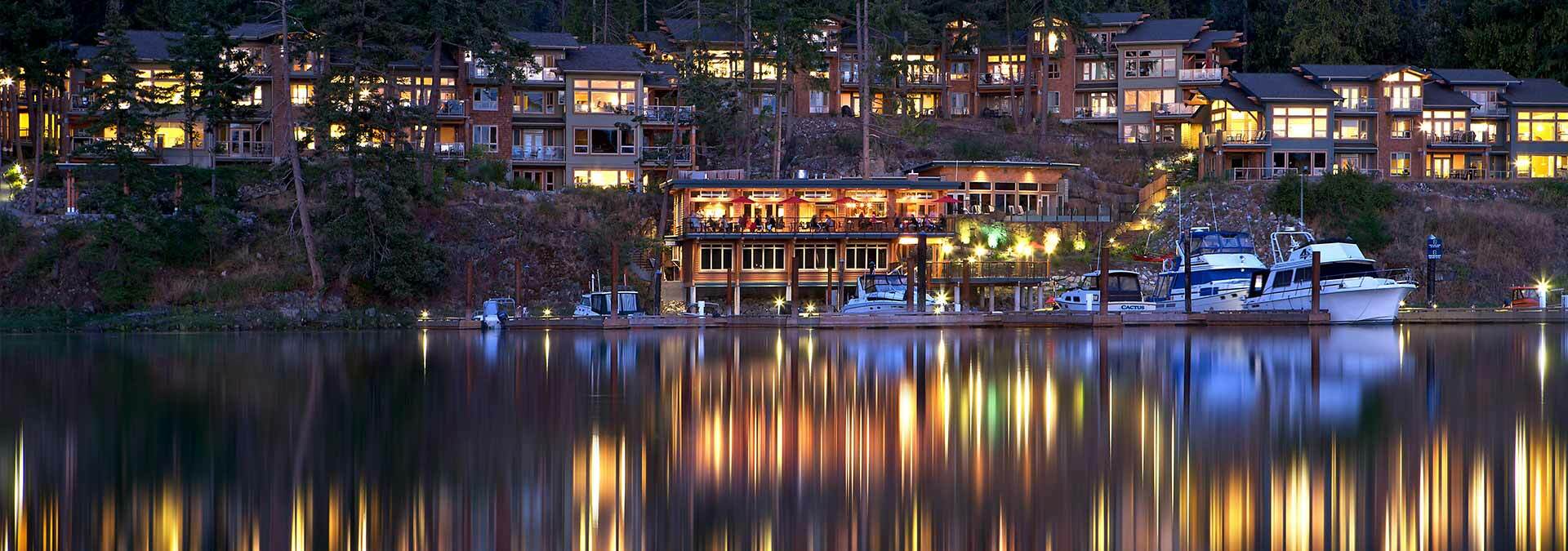 Painted Boat Resort Spa And Marina Madeira Park Exterior photo